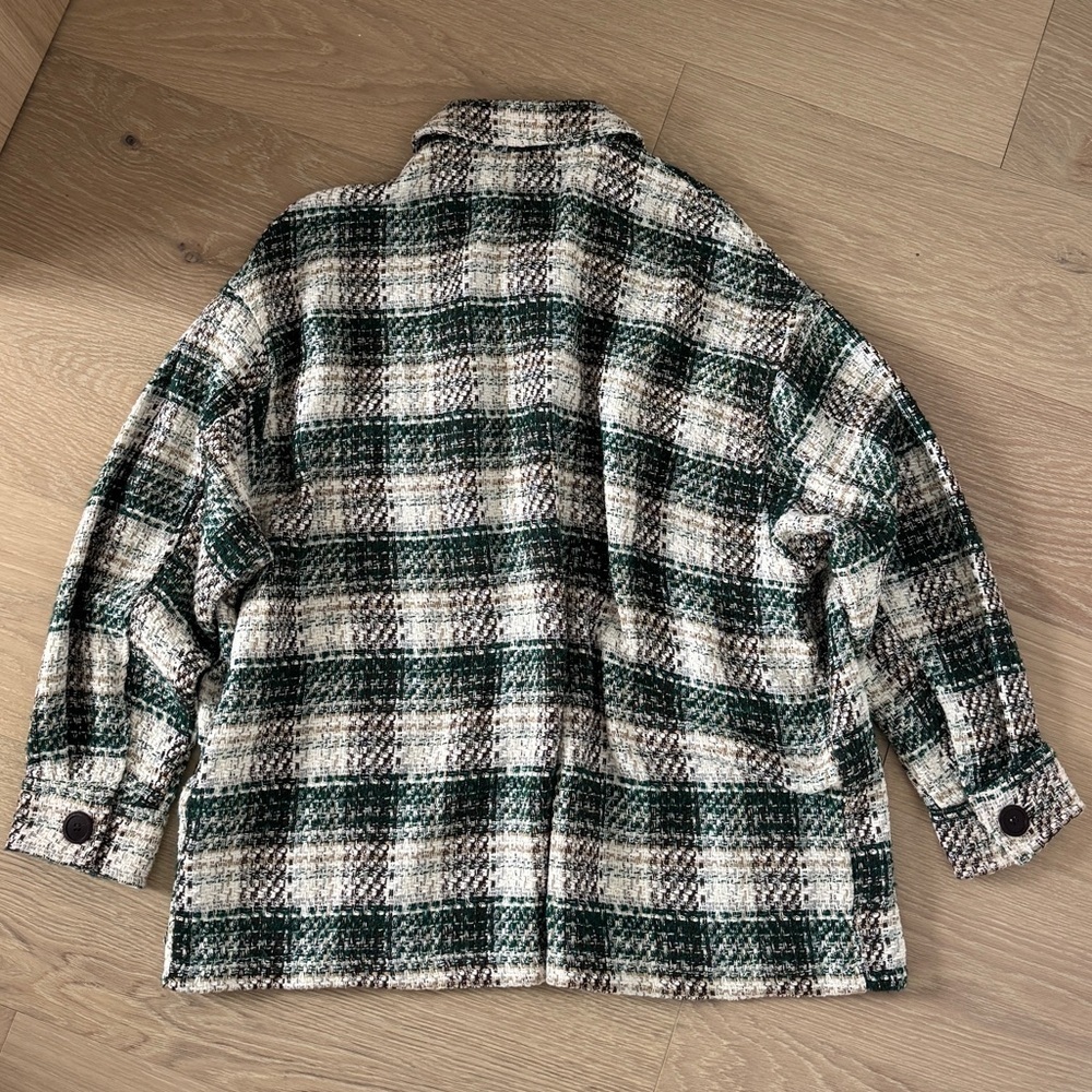 Zara Plaid Jacket - Picture 4 of 4